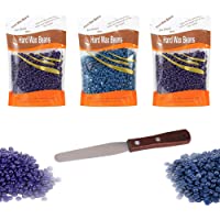 Cera Depilatoria Wax- Kindax Cera Caliente 3x100g para la Depilación para el Cuerpo- la Cara- las Axilas y el Bikini…